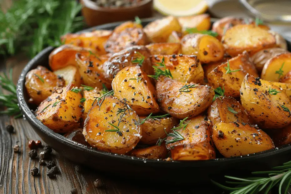 Pomme de terre sarladaise au four : Recette traditionnelle - Manoir