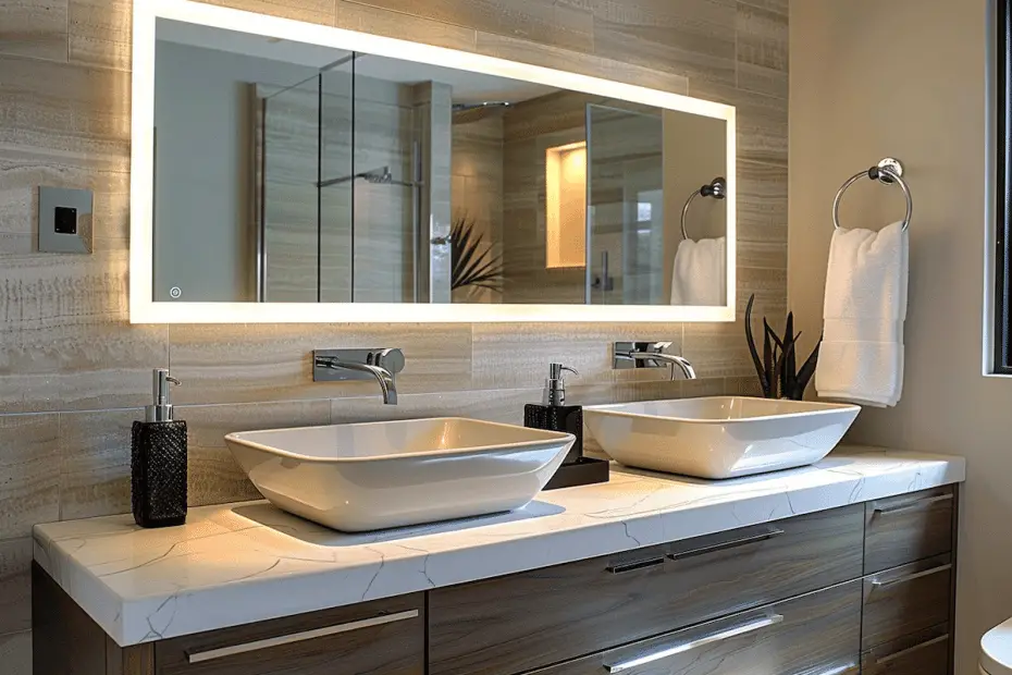 changer led miroir salle de bain