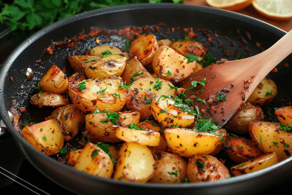 pomme de terre sarladaise à la poêle