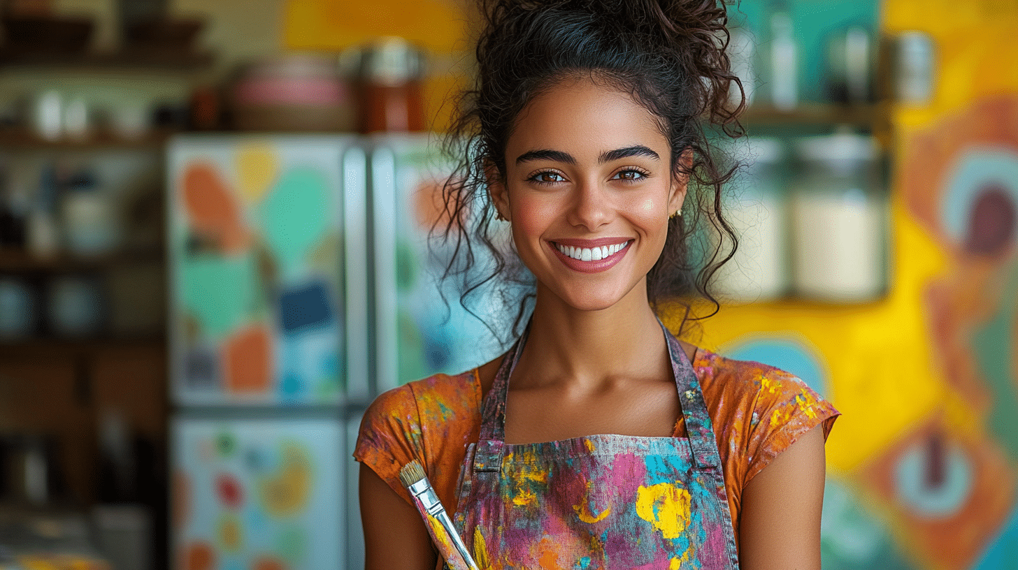 La peinture sur frigo transformez votre frigo en œuvre d'art Manoir — free download