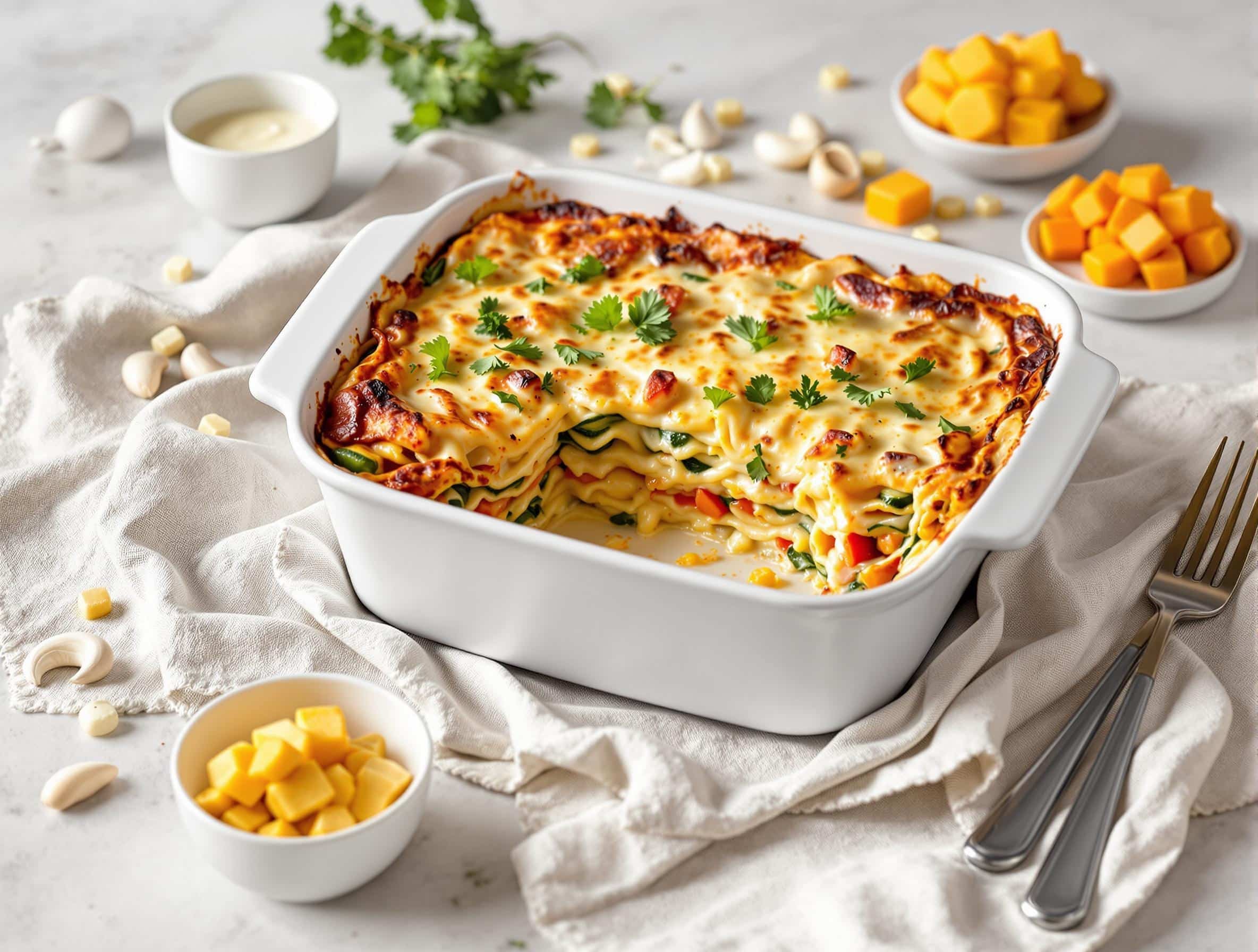 par quoi remplacer la béchamel dans les lasagnes