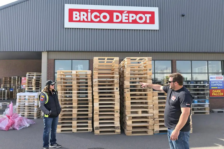 palette bois gratuite brico dépôt