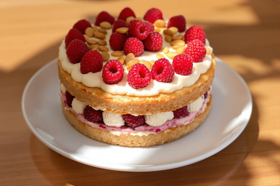 framboisier gâteau