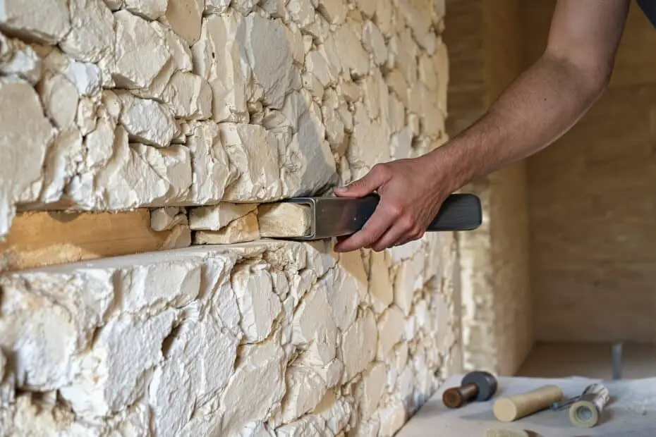 ouverture mur en pierre sans étais