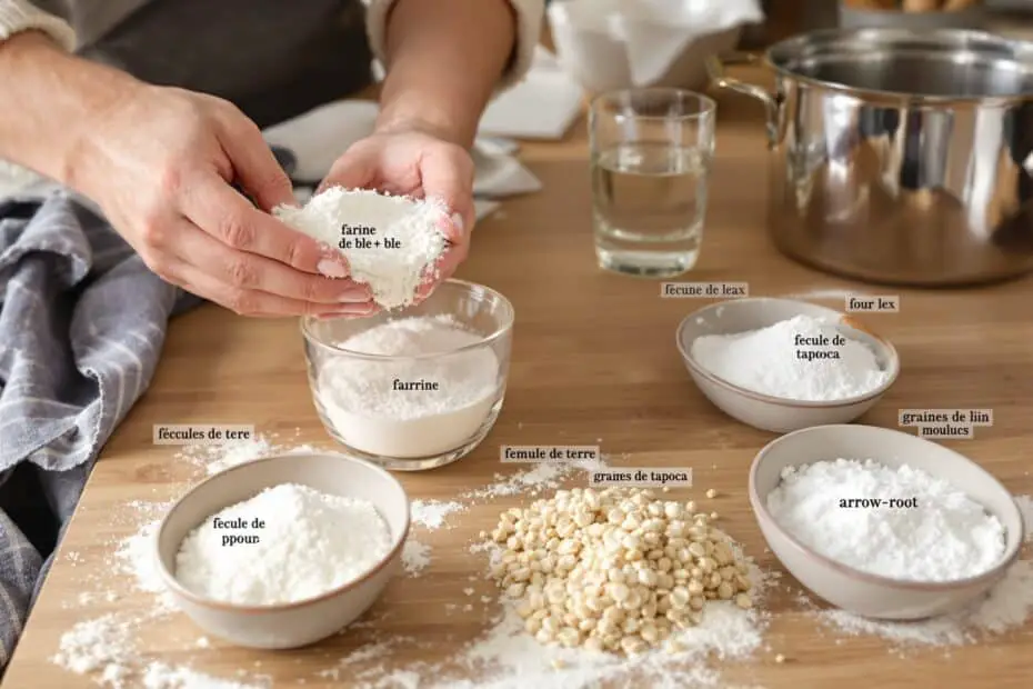 par quoi remplacer la maizena