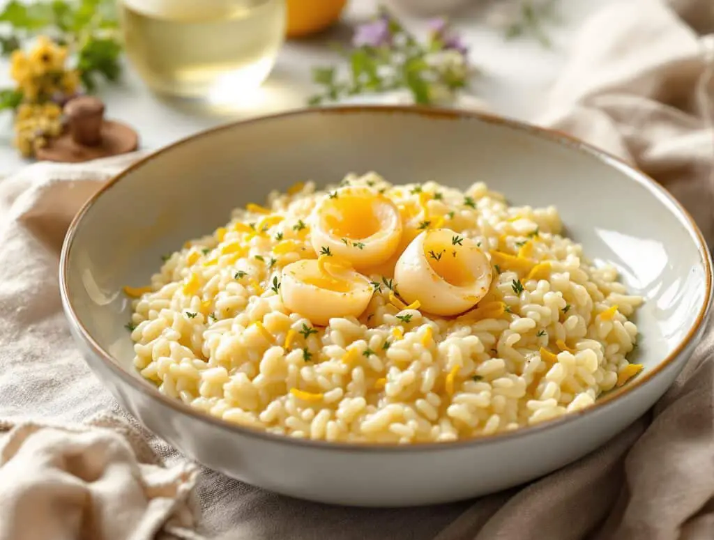 risotto saint jacques