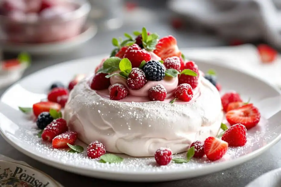 recette meringue pour pavlova
