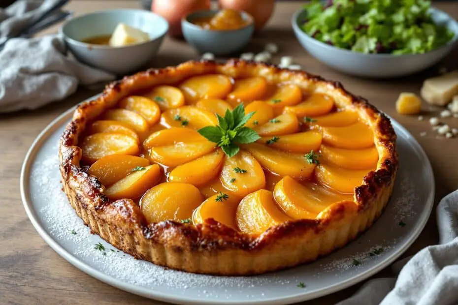 tarte tatin poireau