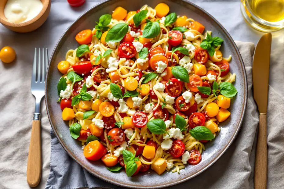 salade de pates healthy