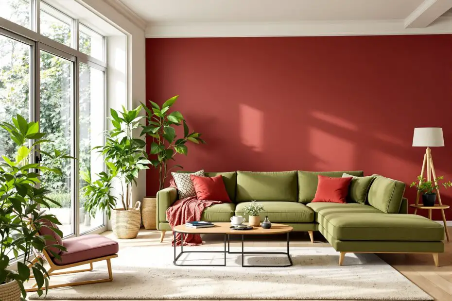 couleur complémentaire du rouge