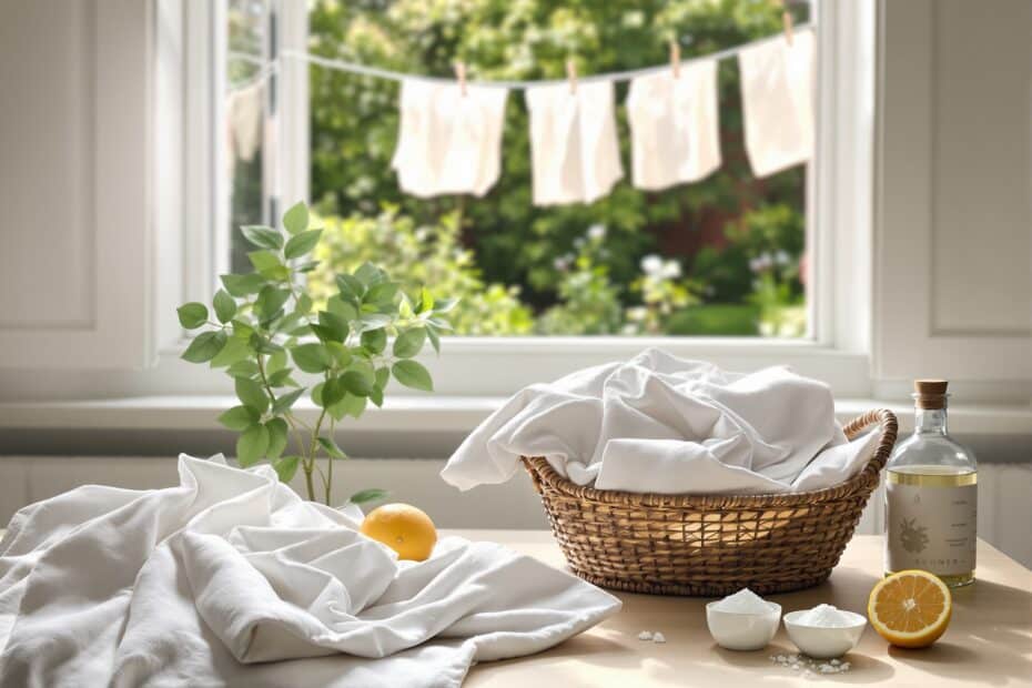 blanchir du linge jauni