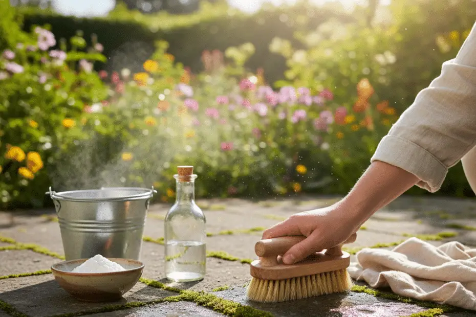 remede de grand-mère pour enlever la mousse