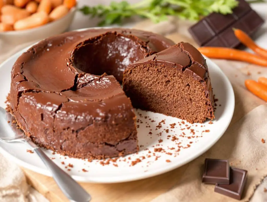 gateau chocolat haricot rouge