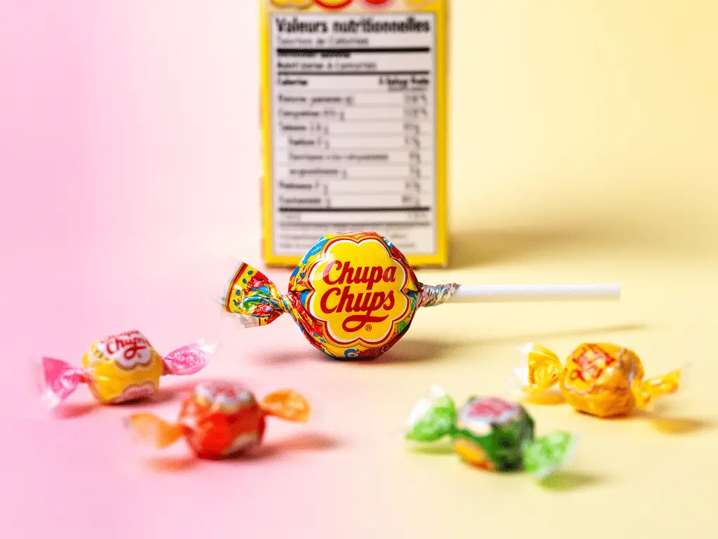 calories chupa chups
