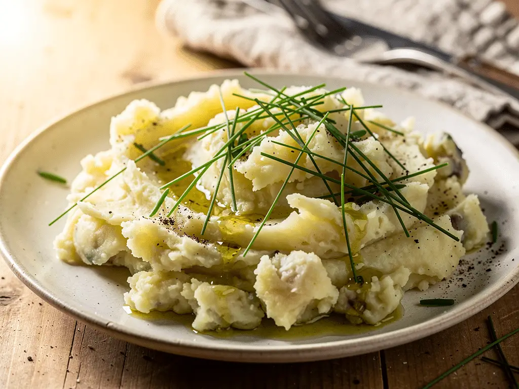 écrasé de pomme de terre recette