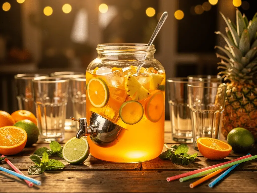 punch pour 30 personnes combien de litres
