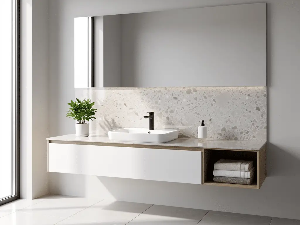 crédence pour salle de bain