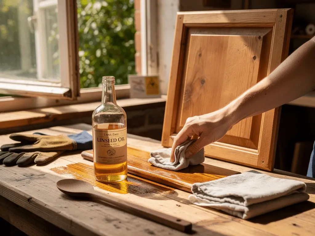 nettoyage huile de lin