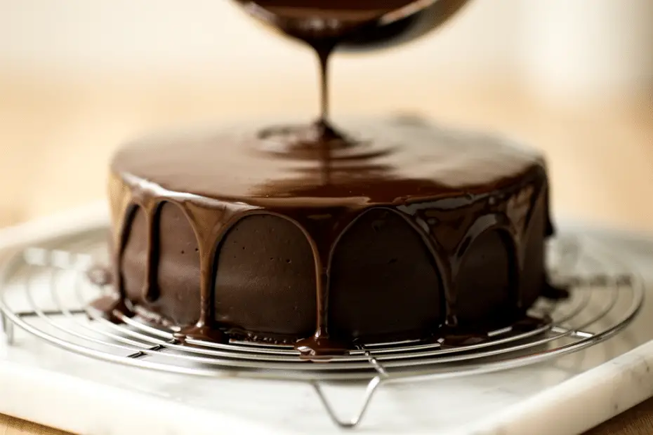 glaçage chocolat facile