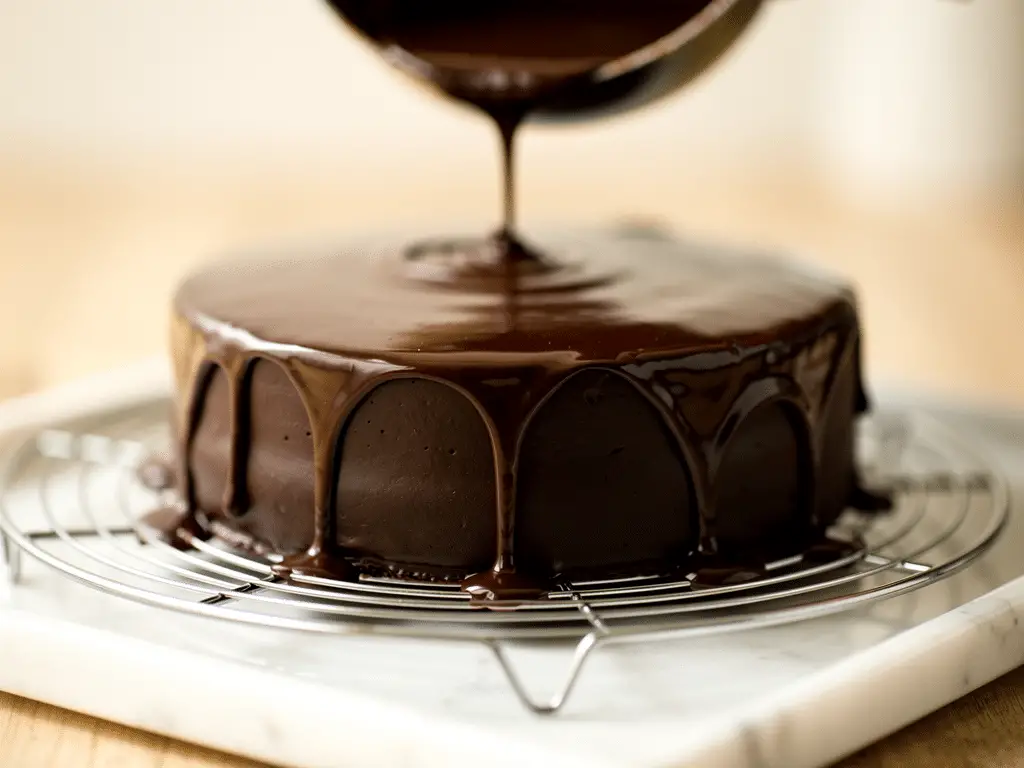 glaçage chocolat facile