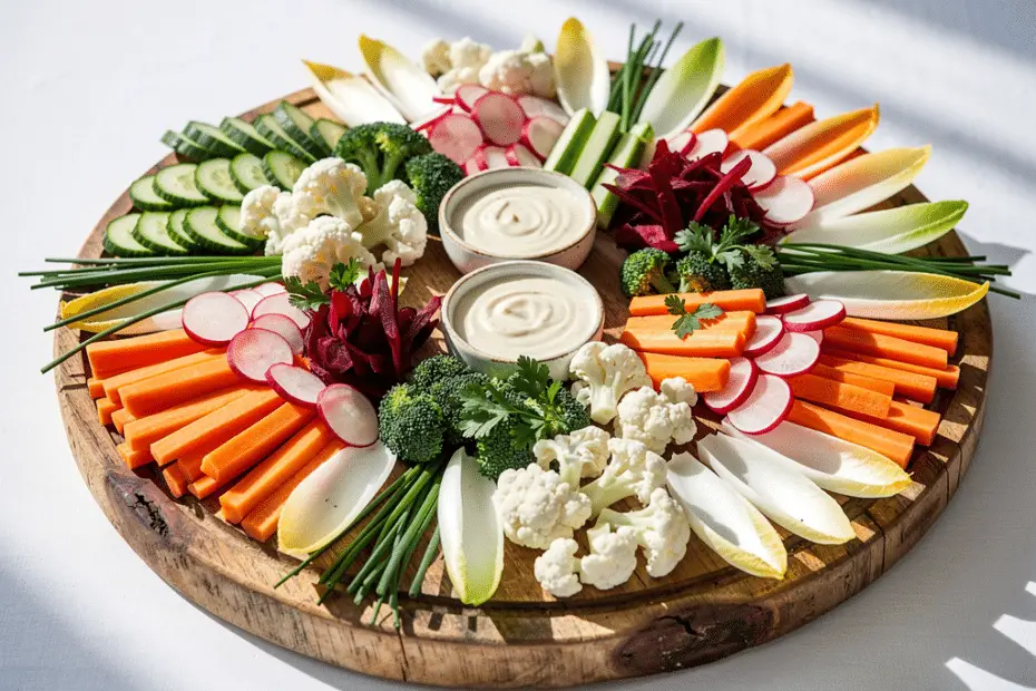 plateau de crudités original