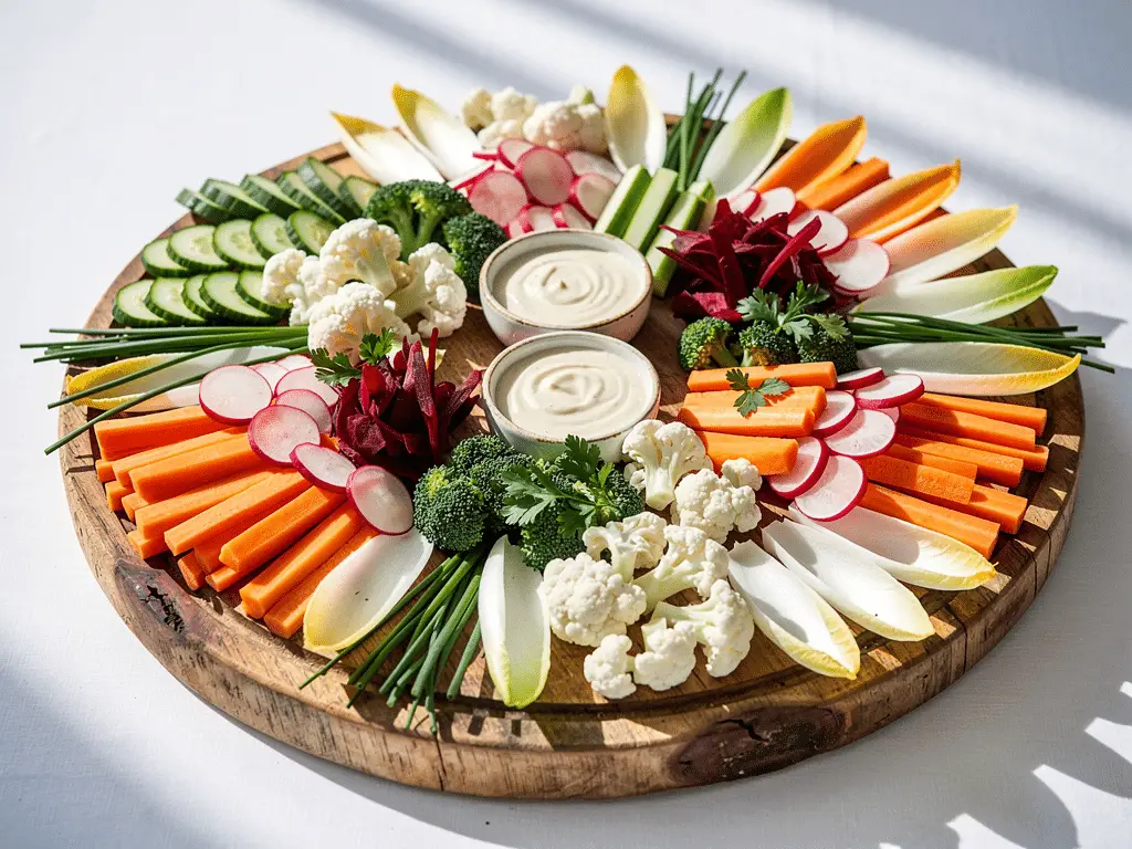 plateau de crudités original
