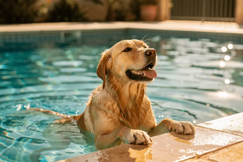 pools and dogs