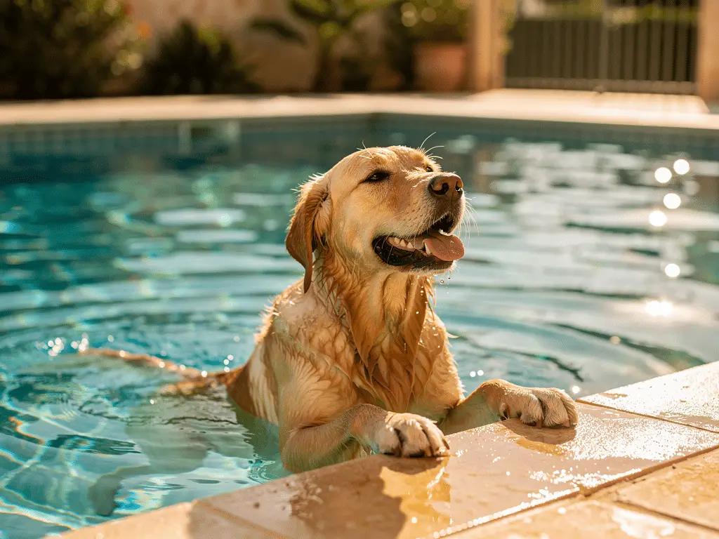 pools and dogs