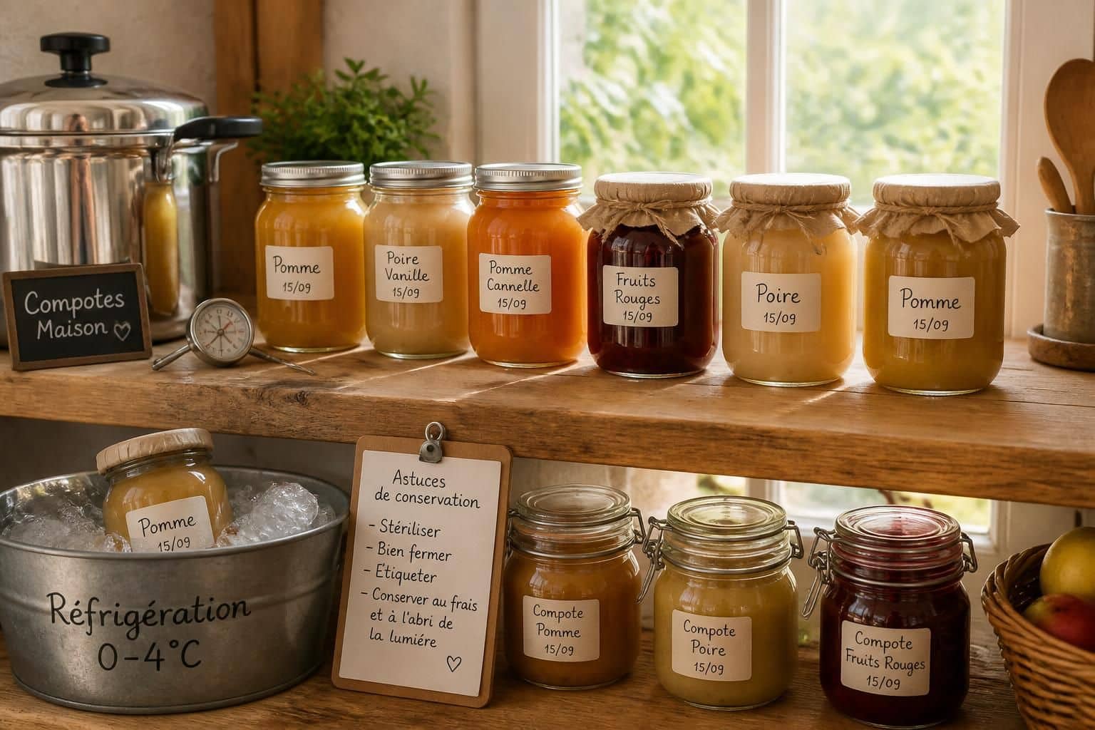 découvrez des méthodes efficaces pour conserver vos compotes maison et prolonger leur durée de vie tout en préservant saveurs et qualité.