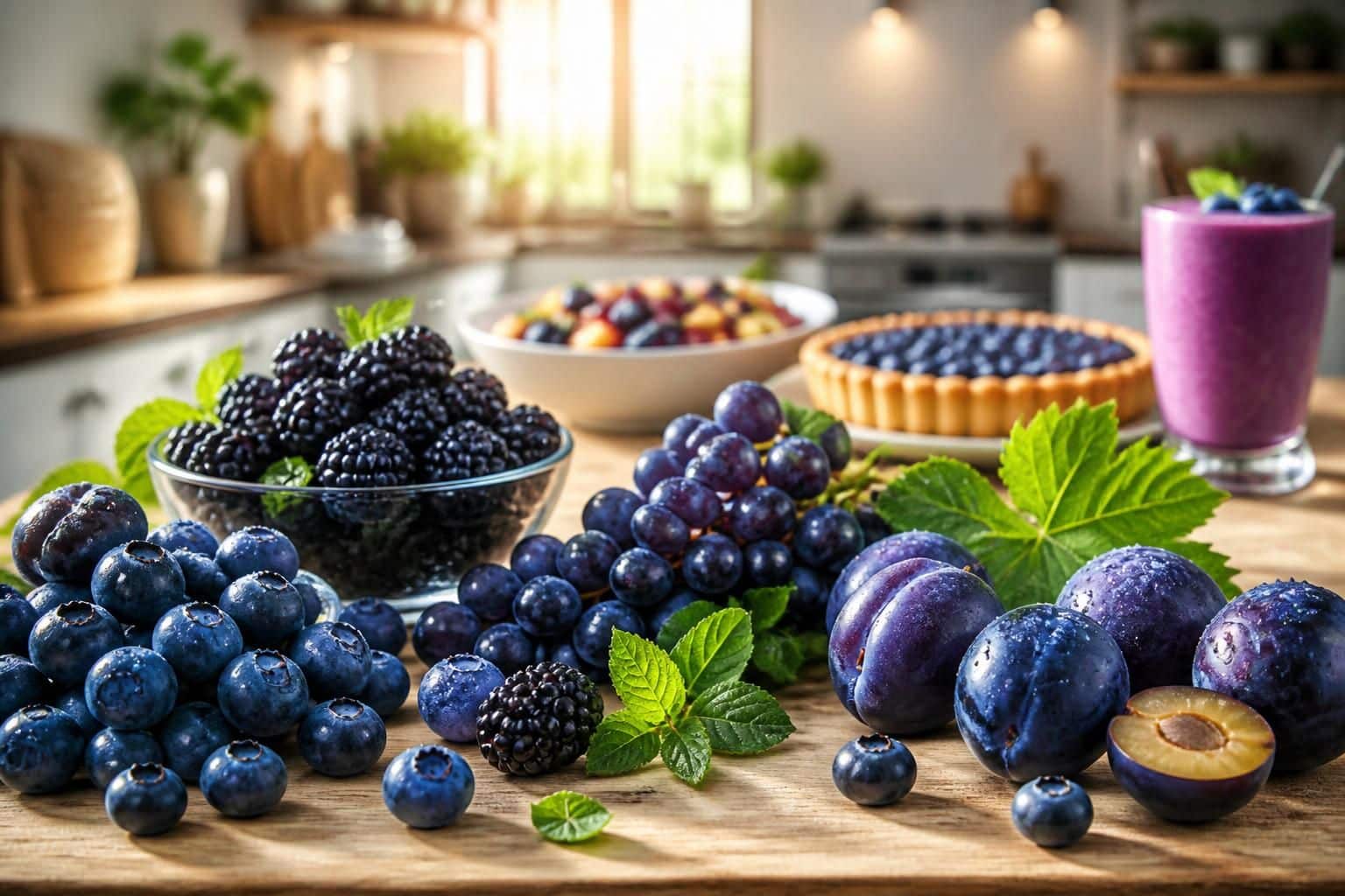 découvrez les bienfaits des fruits bleus, explorez leurs différentes variétés et apprenez à les utiliser en cuisine pour des recettes savoureuses et saines.