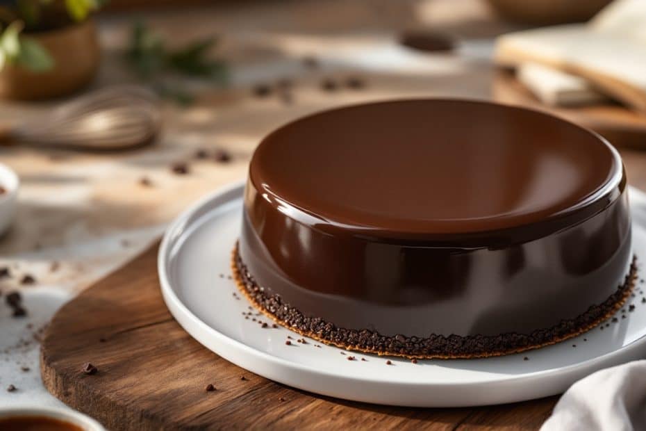 découvrez notre recette facile de glaçage miroir au chocolat pour un entremets brillant et délicieux, parfait pour sublimer vos desserts.