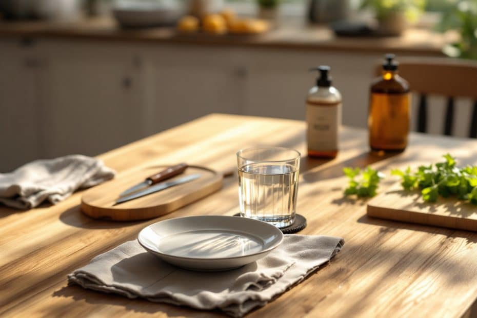 découvrez nos conseils pratiques pour protéger efficacement votre table en bois lorsque vous mangez sans nappe, en préservant son charme et sa durabilité.