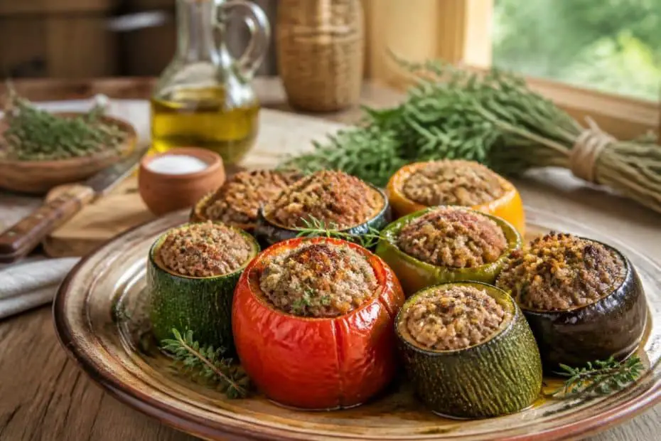 découvrez la recette facile et authentique des farcis niçois traditionnels, un plat savoureux et typique de la provence à préparer chez vous.