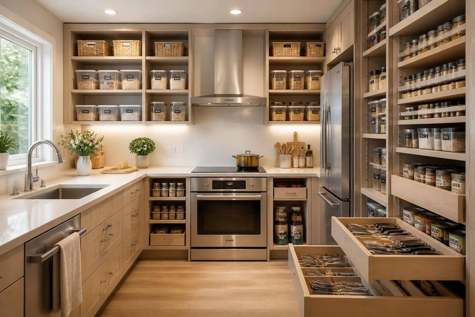découvrez des astuces pratiques pour organiser vos placards de cuisine et optimiser votre rangement, afin de gagner de l'espace et faciliter votre quotidien.