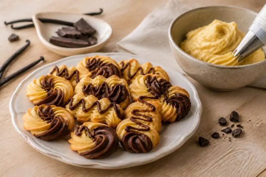 découvrez la recette facile des spritz biscuit, des sablés viennois au chocolat fondants et délicieux, parfaits pour toutes vos occasions gourmandes.