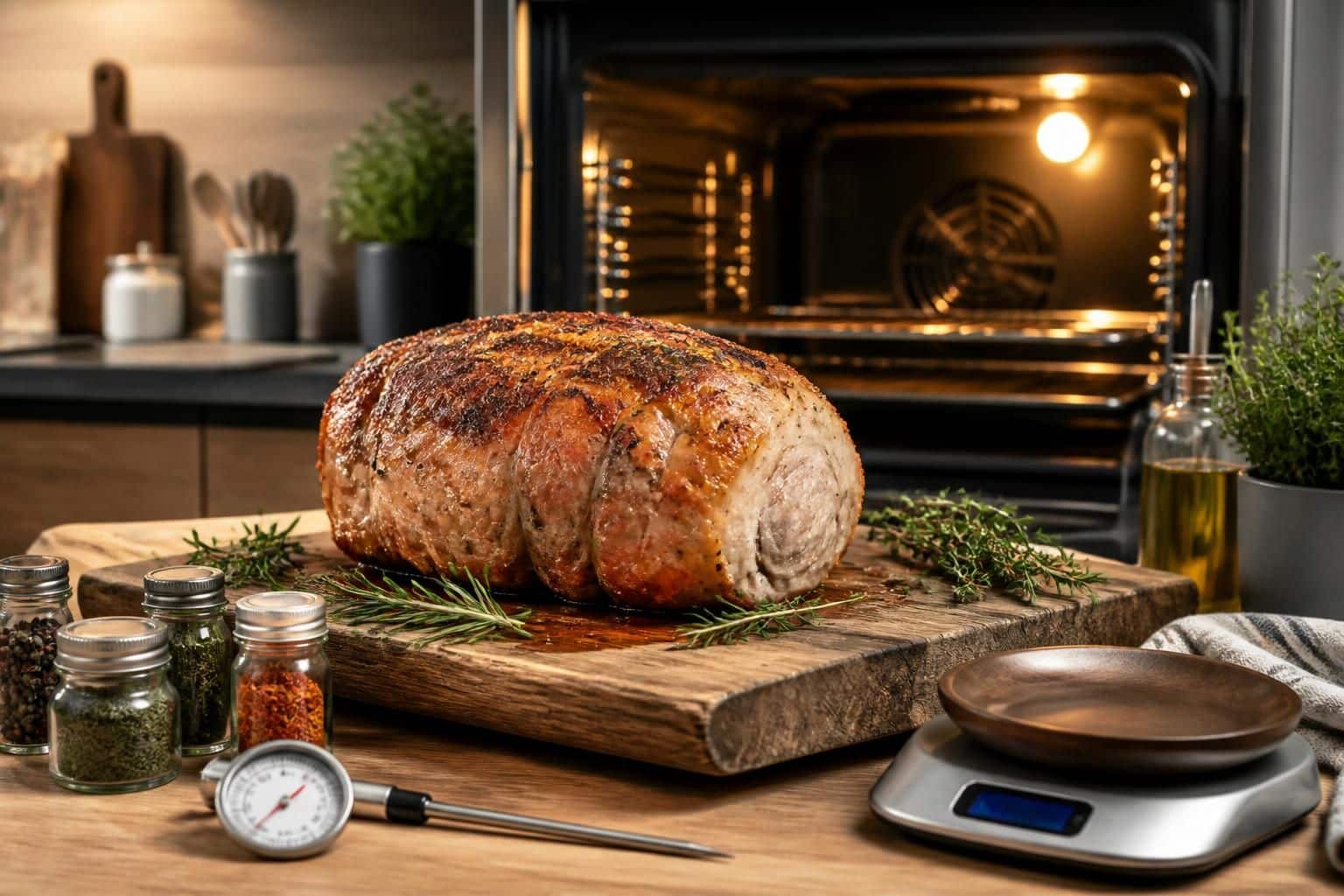 découvrez le temps de cuisson idéal pour un rôti de porc au four, adapté selon le poids et la température, pour une viande tendre et savoureuse à chaque fois.
