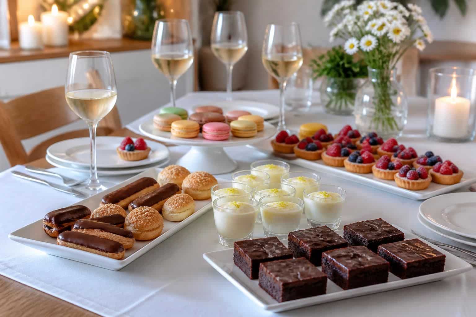 découvrez 20 recettes sucrées faciles et rapides pour un apéro dinatoire dessert réussi, parfaites pour épater vos invités en toute simplicité.