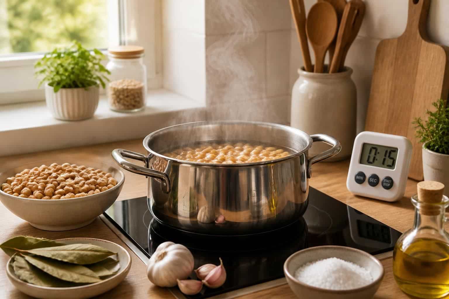 découvrez nos astuces pour une cuisson parfaite et rapide des pois chiches, afin de réussir vos recettes savoureuses en un rien de temps.