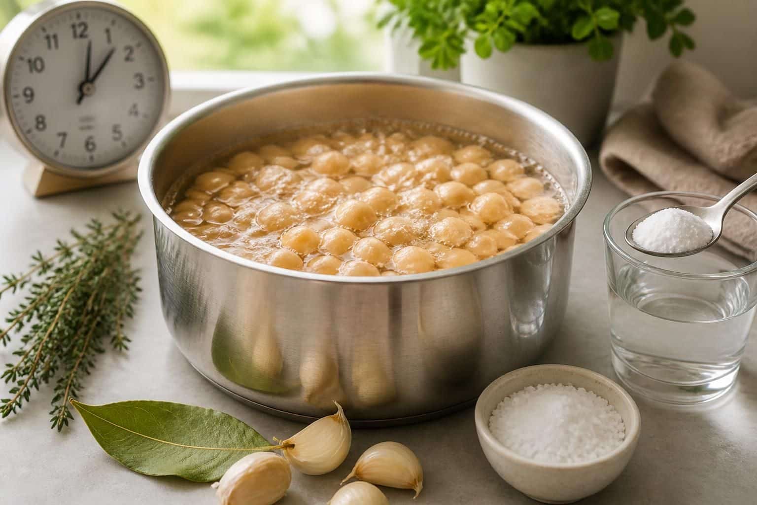 découvrez nos astuces pour une cuisson parfaite et rapide des pois chiches, afin de savourer des plats savoureux et nutritifs en un rien de temps.