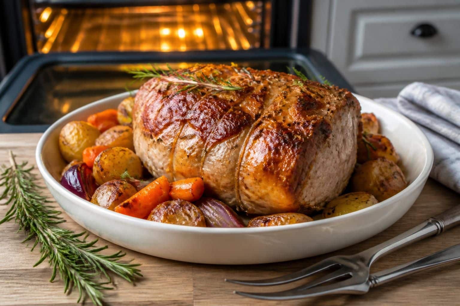découvrez notre recette facile de rôti de porc au four avec des conseils de cuisson pour un plat savoureux et rapide à préparer.