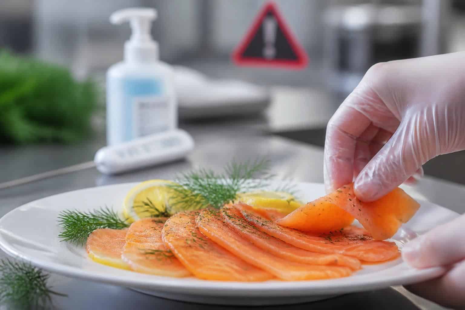découvrez les risques liés à la consommation de saumon gravlax et les précautions essentielles à prendre pour garantir une dégustation sûre et savoureuse.
