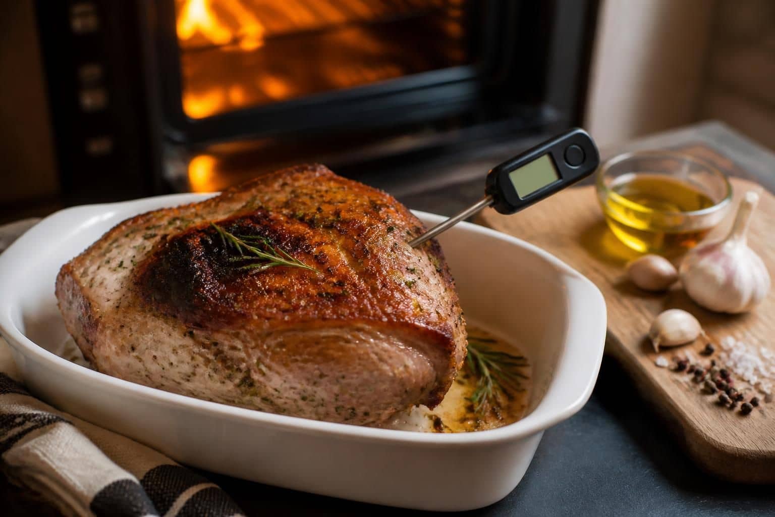découvrez combien de minutes prévoir pour cuire une rouelle de porc de 1 kg au four et obtenez des conseils pour une cuisson parfaite, tendre et savoureuse.