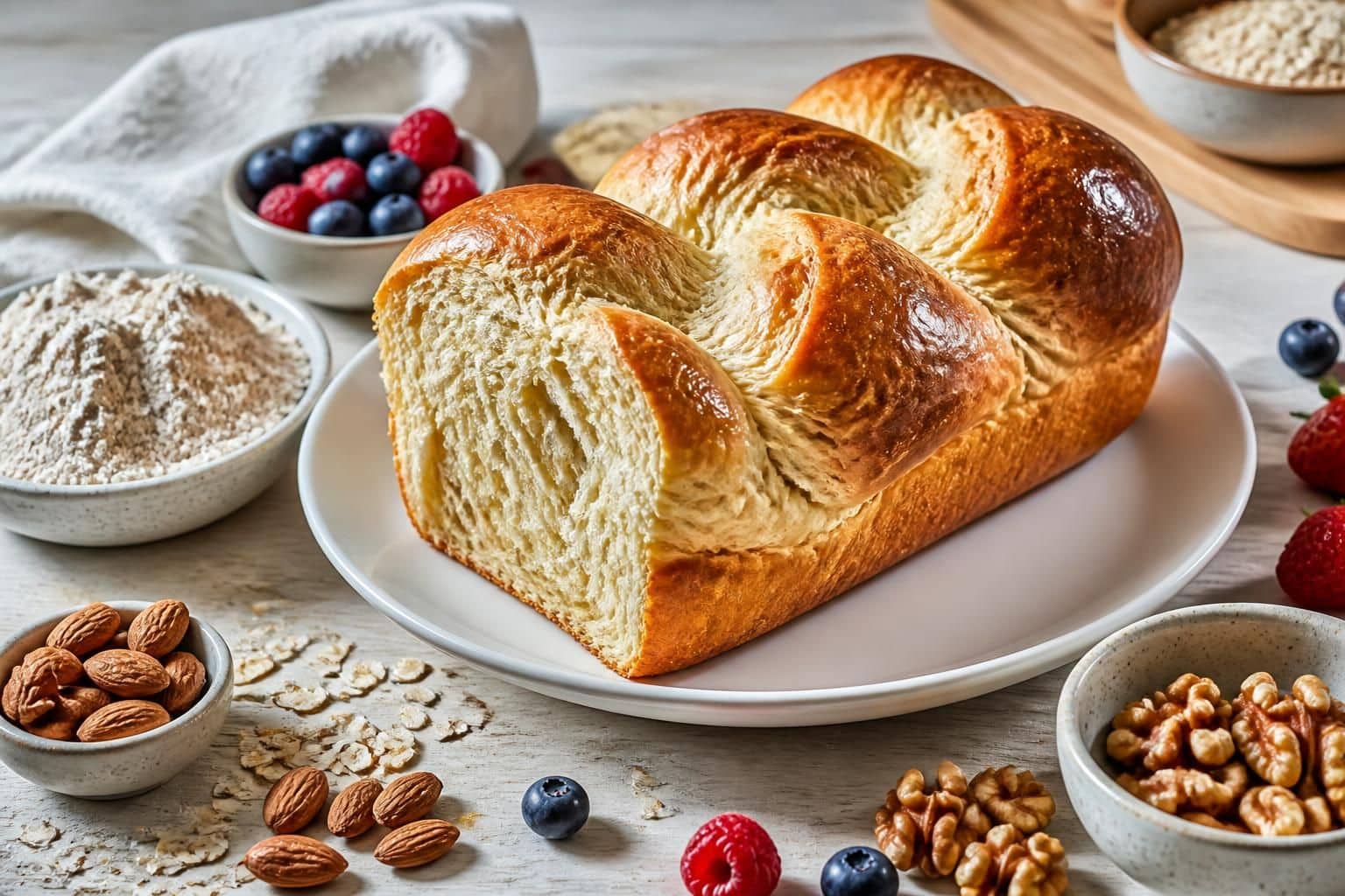 découvrez notre recette rapide et saine de brioche sans beurre ni sucre raffiné, parfaite pour un petit-déjeuner gourmand et équilibré.