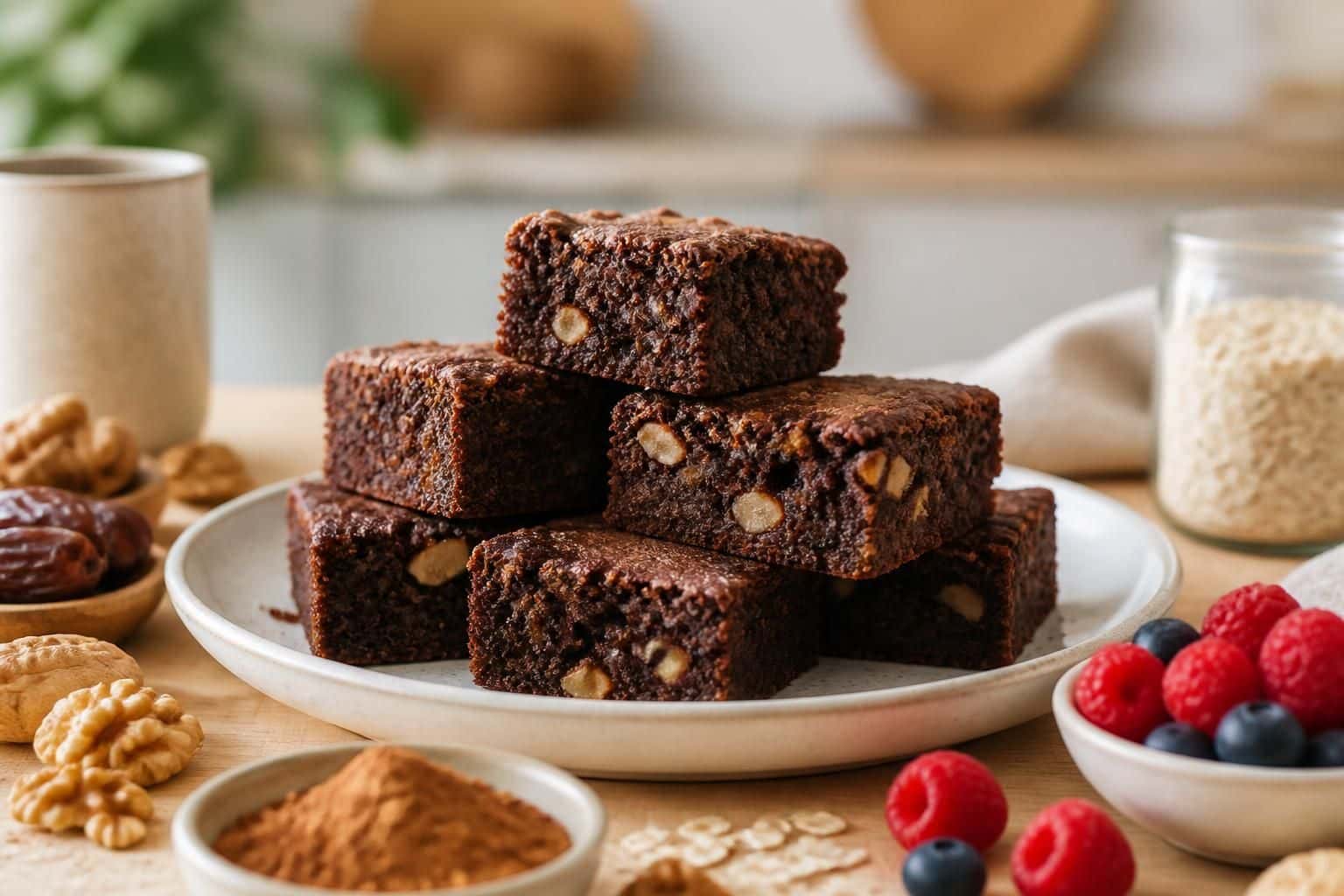 découvrez notre recette de brownie healthy, facile à réaliser et gourmand, sans sucre ajouté pour une pause sucrée saine et savoureuse.