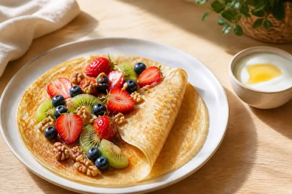 découvrez une recette de crêpe healthy, facile à réaliser, légère et gourmande pour éveiller vos papilles tout en prenant soin de votre santé.
