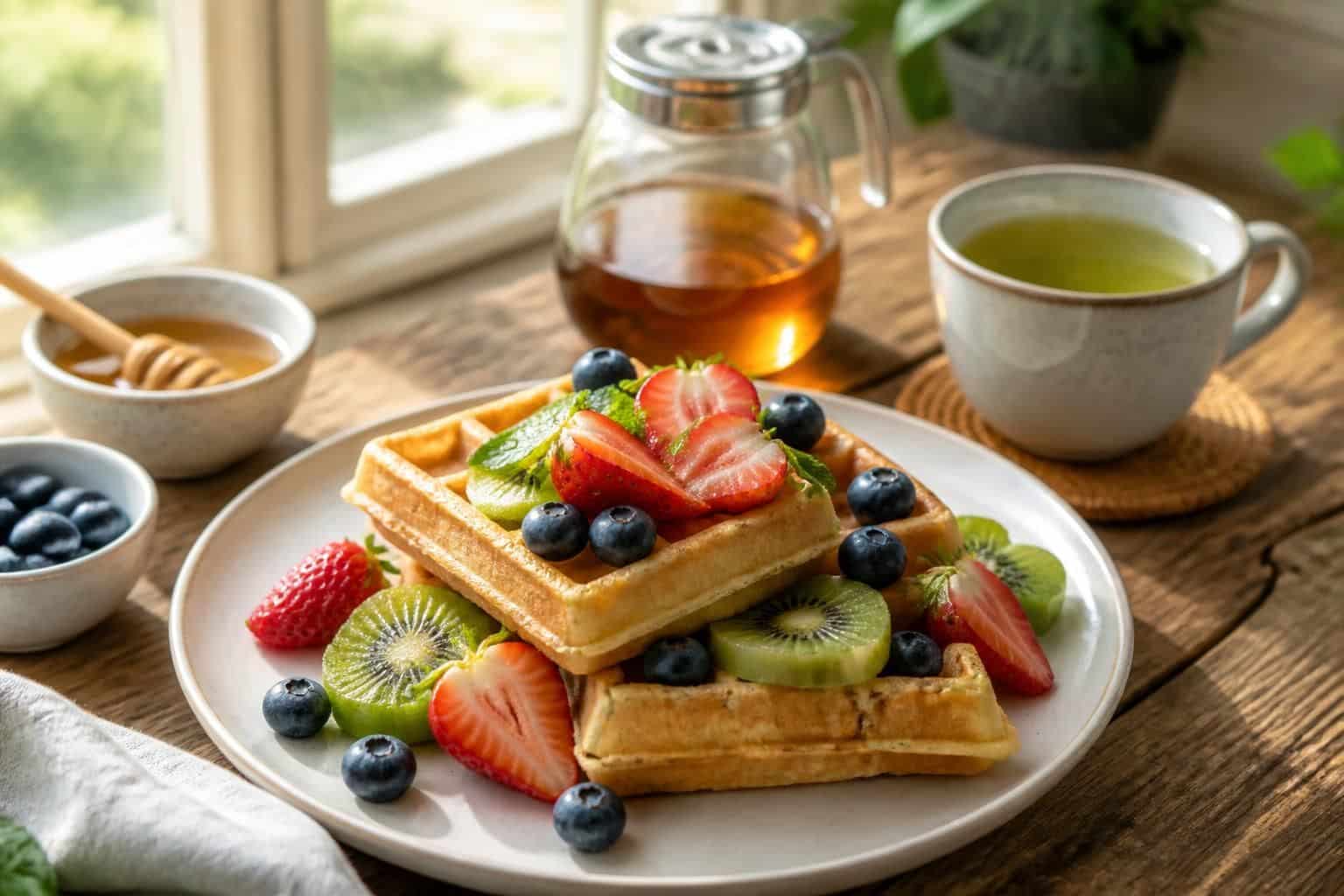 découvrez notre recette facile et légère de gaufres healthy, parfaite pour un petit-déjeuner gourmand et équilibré au quotidien.