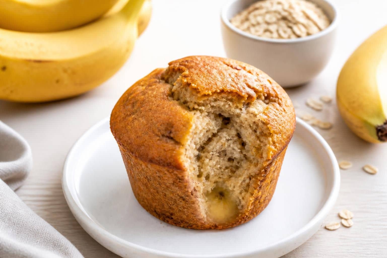 découvrez notre recette simple et moelleuse de muffin banane healthy, sans sucre ajouté, parfaite pour une collation gourmande et équilibrée.