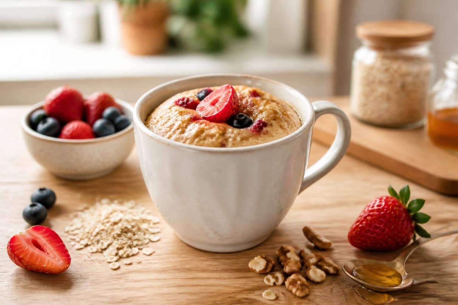 découvrez notre recette de mug cake healthy, rapide et facile à préparer pour une pause gourmande et équilibrée en quelques minutes.