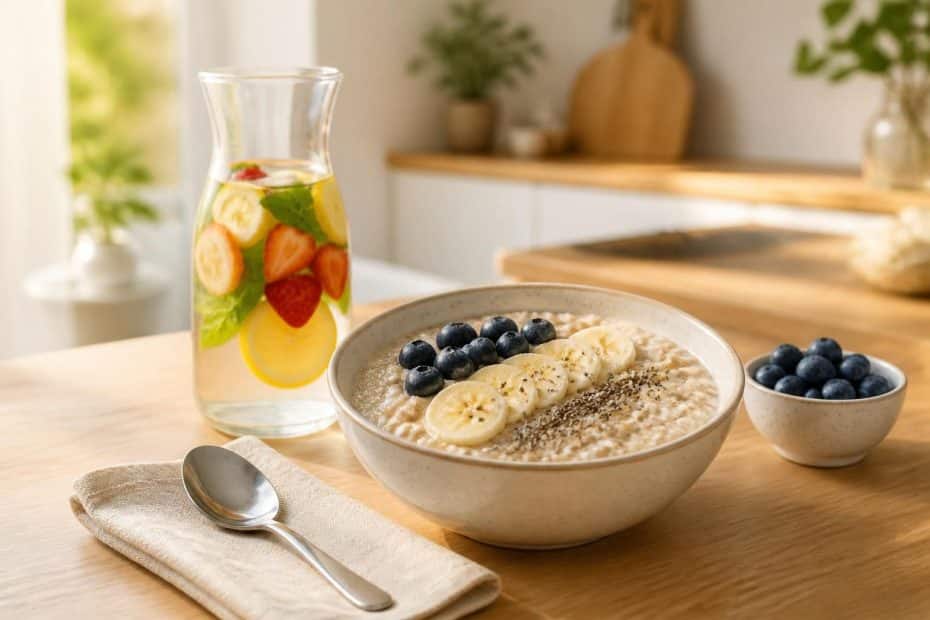 découvrez notre recette facile et rapide d'overnight porridge pour un petit-déjeuner sain et gourmand, prêt en un rien de temps.