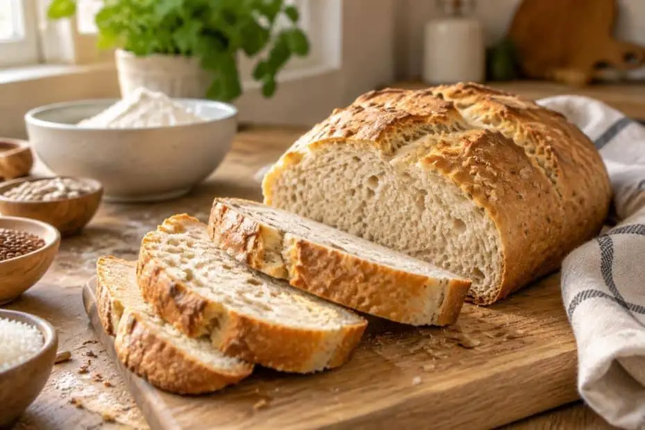 découvrez une recette de pain sans gluten facile et rapide à préparer à la maison, avec des ingrédients simples pour un pain moelleux et savoureux.